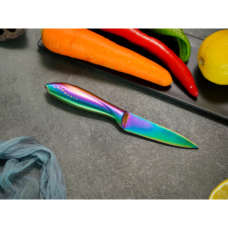 WELLSTAR Paring Knife 3.5 Inch, Razor Sharp German Steel Blade And